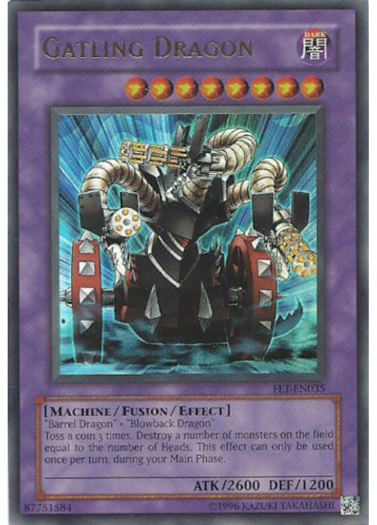 Gatling Dragon (Ultra Rare Unlimited)