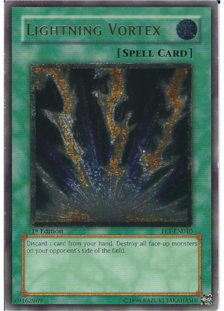Lightning Vortex (Ultimate Rare 1st Edition)