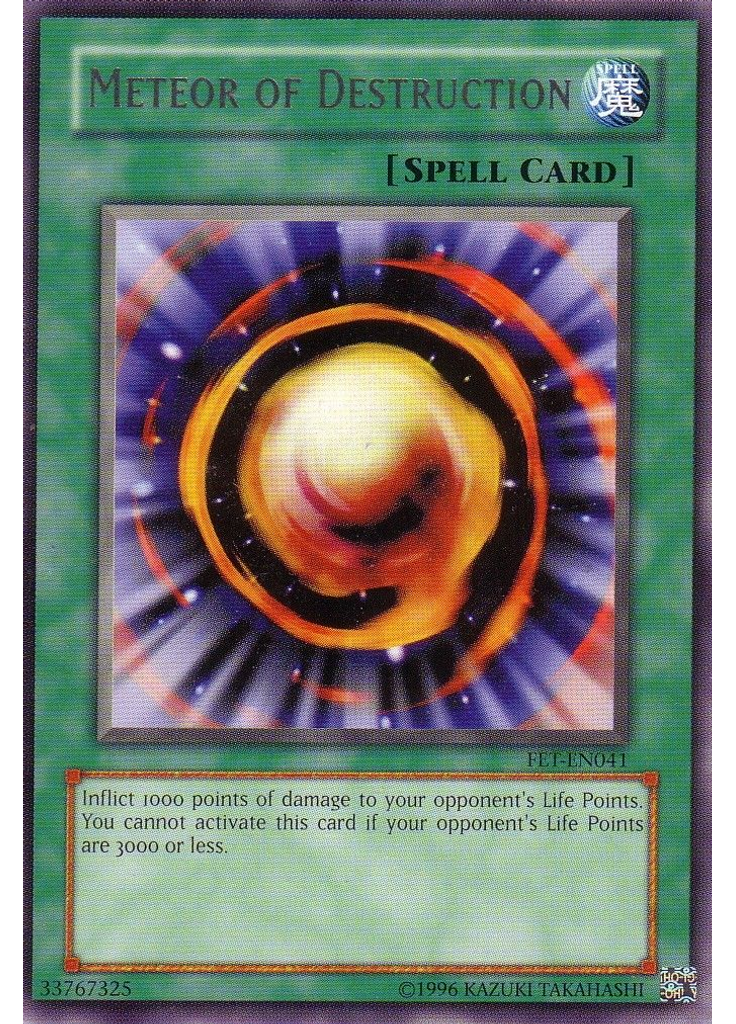 Meteor of Destruction (Rare Unlimited)