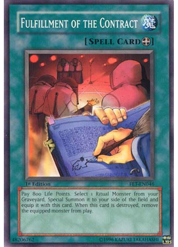 Fulfillment of the Contract