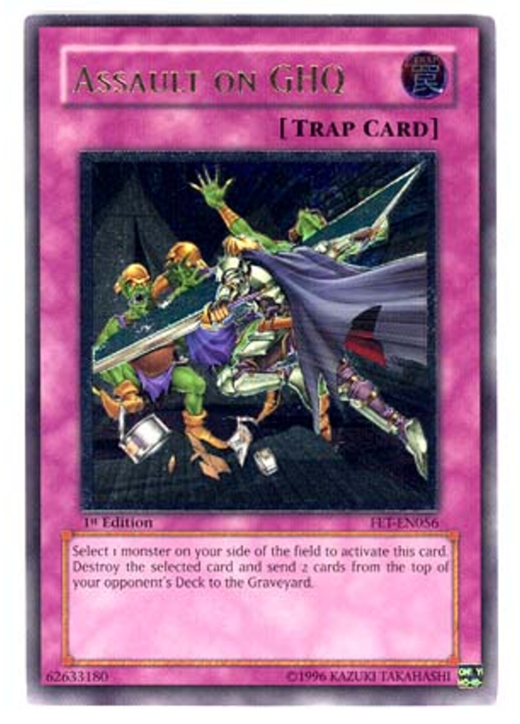 Assault on GHQ (Ultimate Rare 1st Edition)