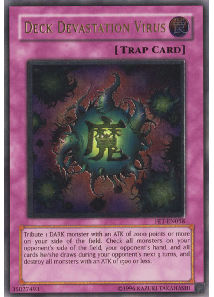 Deck Devastation Virus (Ultimate Rare Unlimited)