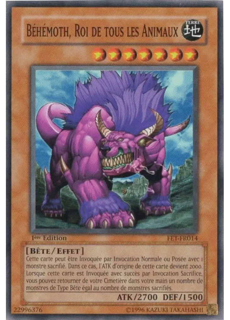 Béhémoth, Roi de tous les Animaux