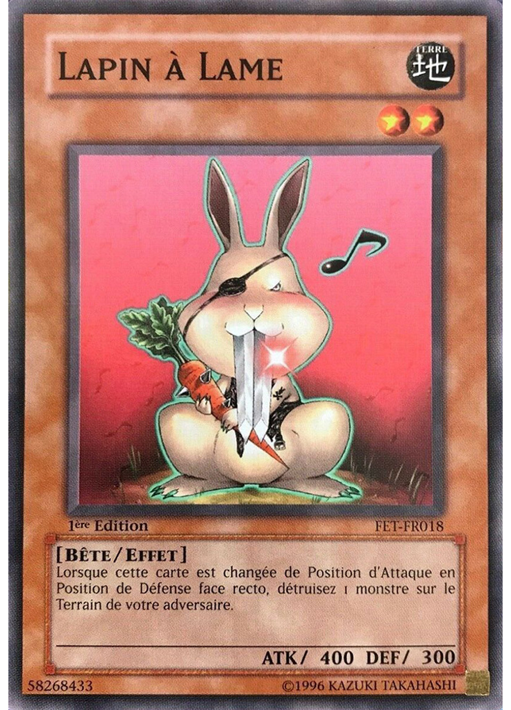 Lapin à Lame