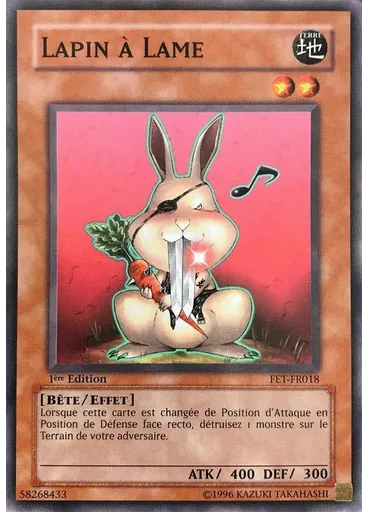 Lapin à Lame