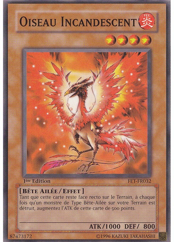 Oiseau Incandescent