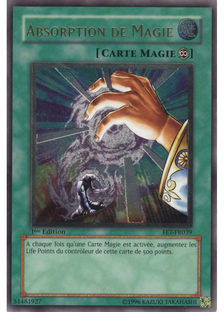 Absorption de Magie (Ultimate Rare 1st Edition)