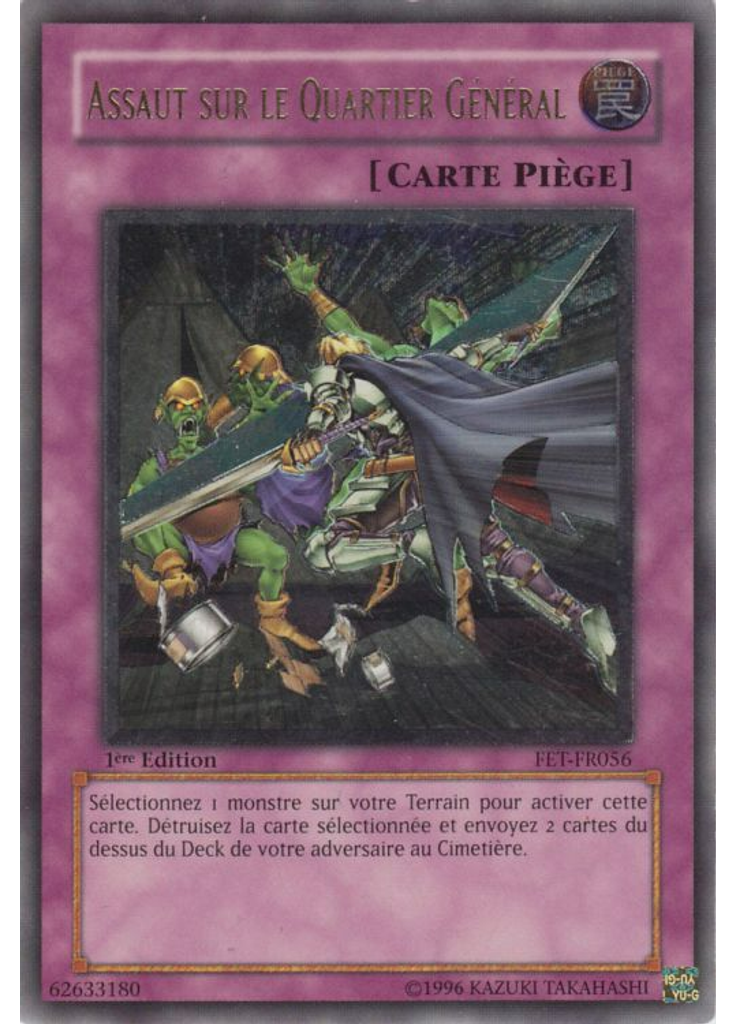 Assaut sur le Quartier Général (Ultimate Rare 1st Edition)