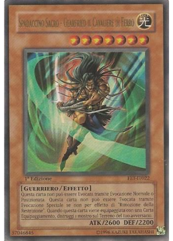 Spadaccino Sacro - Gearfried il Cavaliere di Ferro