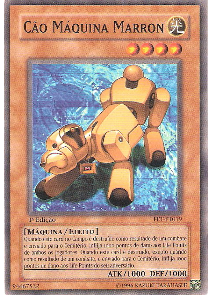 Cão Máquina Marron