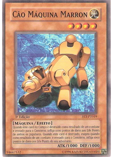 Cão Máquina Marron