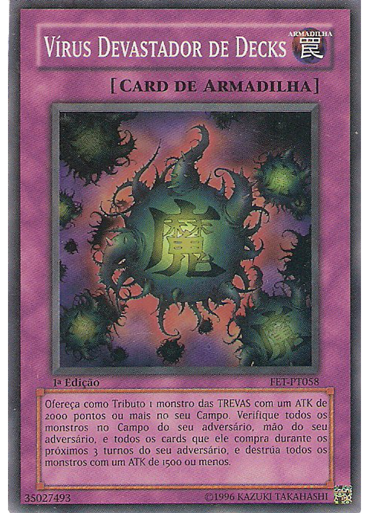 Vírus Devastador de Decks