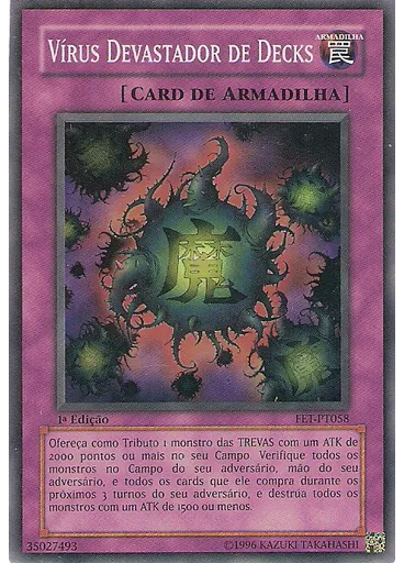 Vírus Devastador de Decks