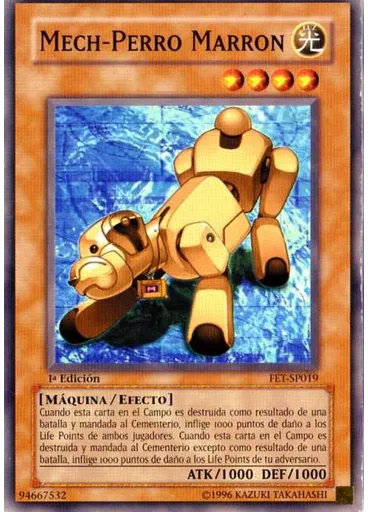 Mech-Perro Marron