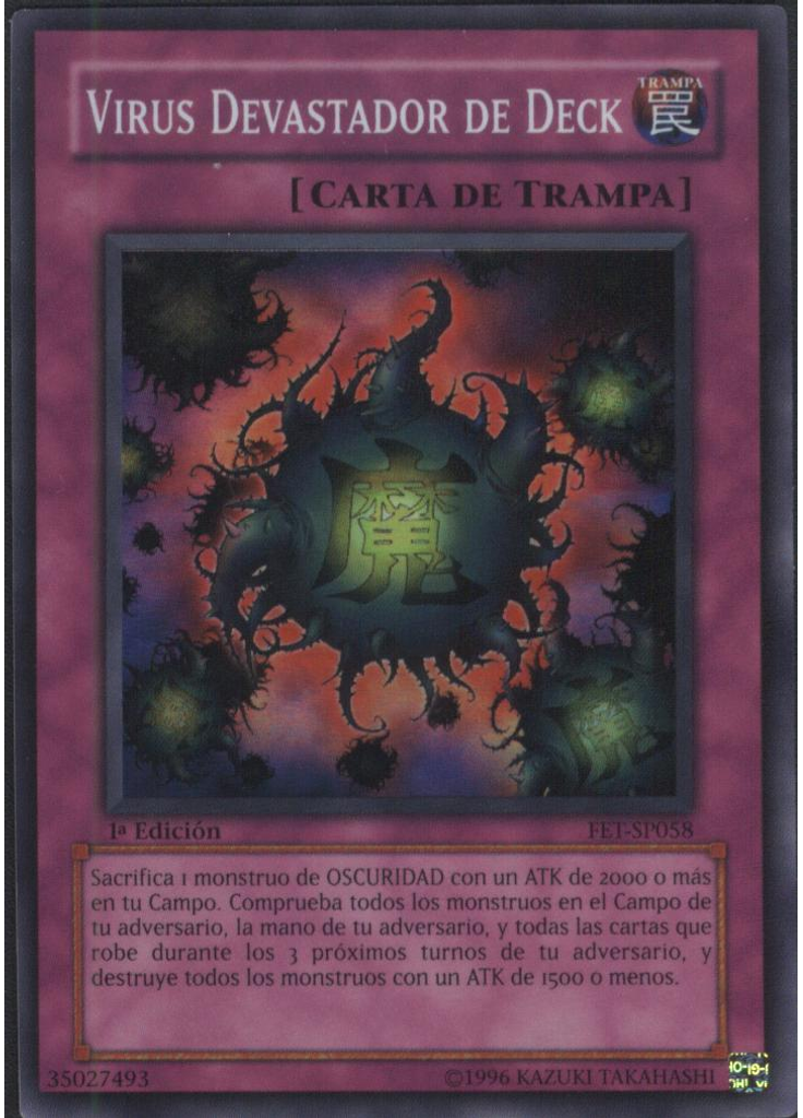 Virus Devastador de Deck