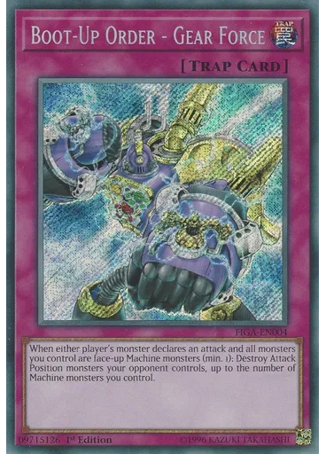 Boot-Up Order - Gear Force