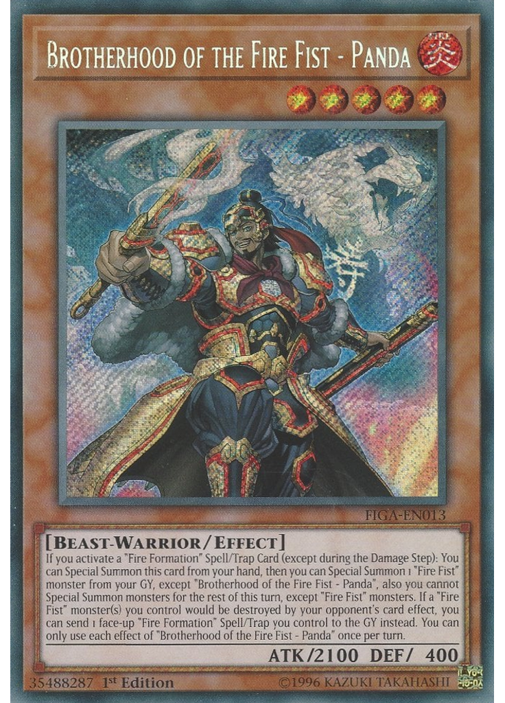 Brotherhood of the Fire Fist - Panda