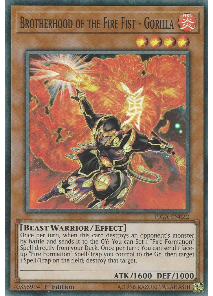Brotherhood of the Fire Fist - Gorilla