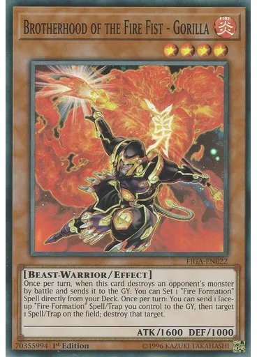 Brotherhood of the Fire Fist - Gorilla