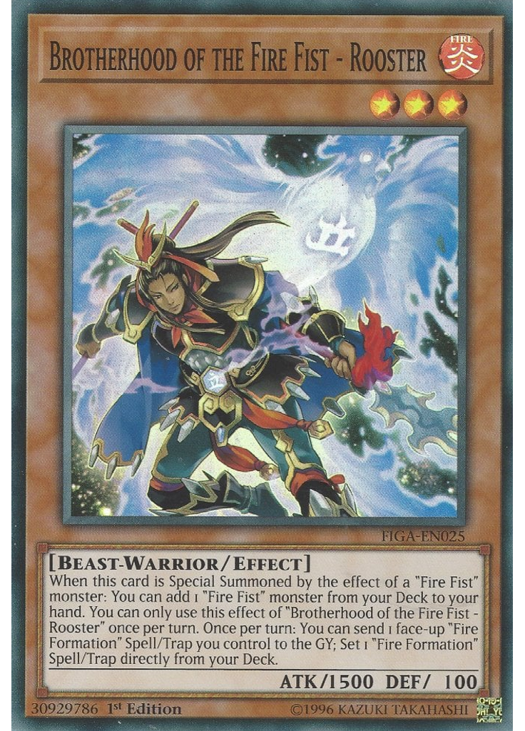 Brotherhood of the Fire Fist - Rooster