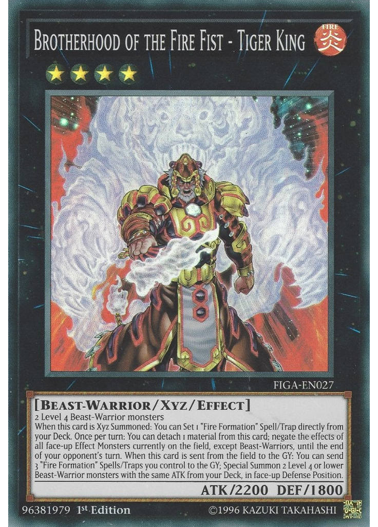 Brotherhood of the Fire Fist - Tiger King