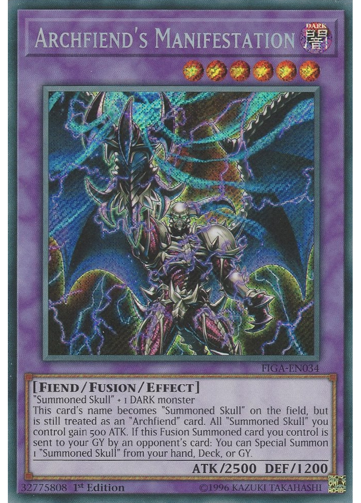 Archfiend's Manifestation