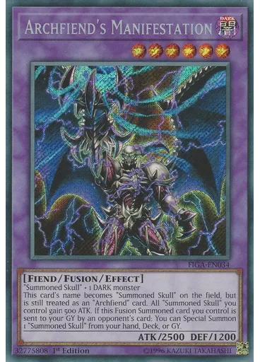 Archfiend's Manifestation — Fists of the Gadgets