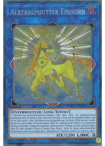 Albtraumritter Einhorn