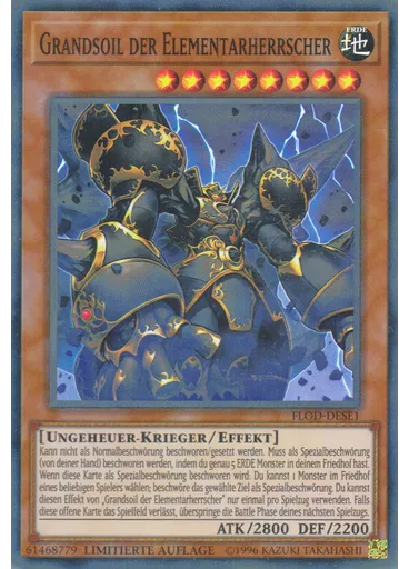 Grandsoil der Elementarherrscher — Flames of Destruction Special Edition