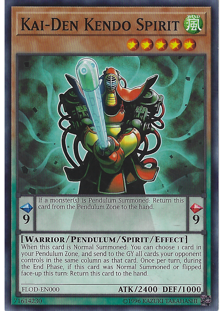 Kai-Den Kendo Spirit (Common Unlimited)