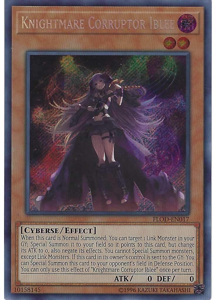 Knightmare Corruptor Iblee (Secret Rare Unlimited)