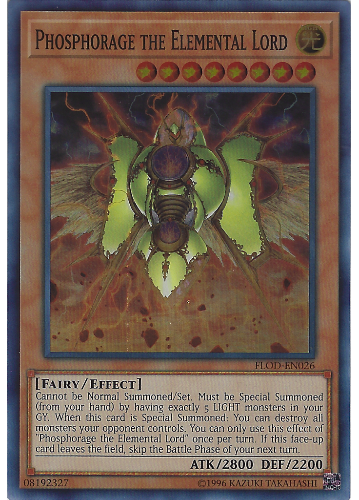 Phosphorage the Elemental Lord (Super Rare Unlimited)