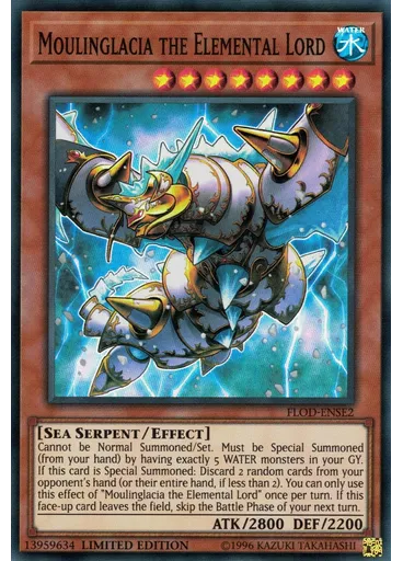 Moulinglacia the Elemental Lord — Flames of Destruction Special Edition