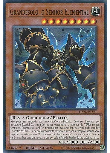 Grandesolo, o Senhor Elemental