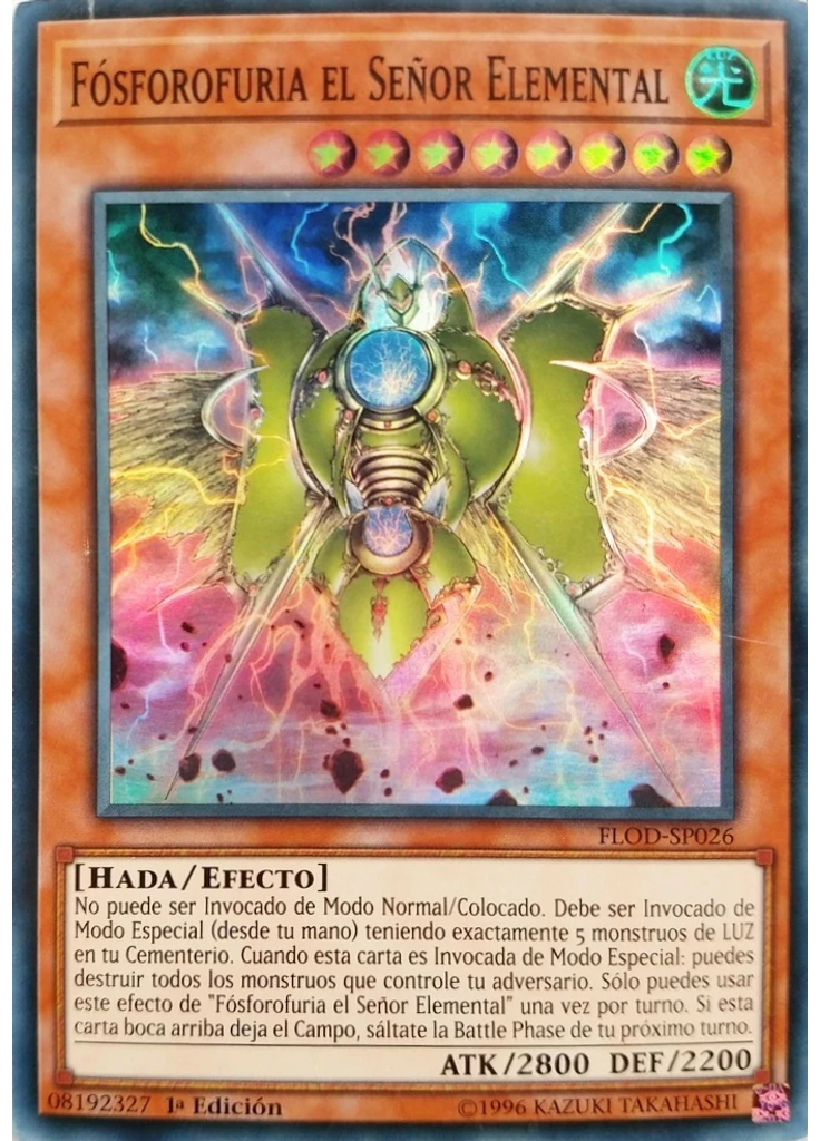 Fósforofuria el Señor Elemental