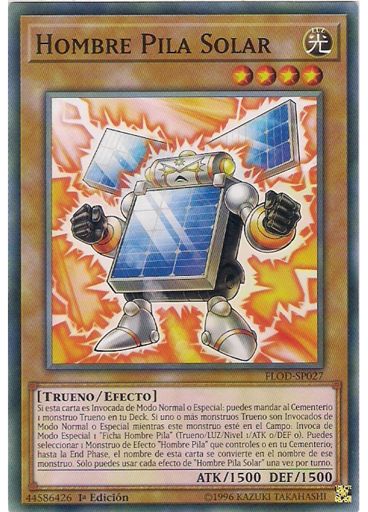 Hombre Pila Solar