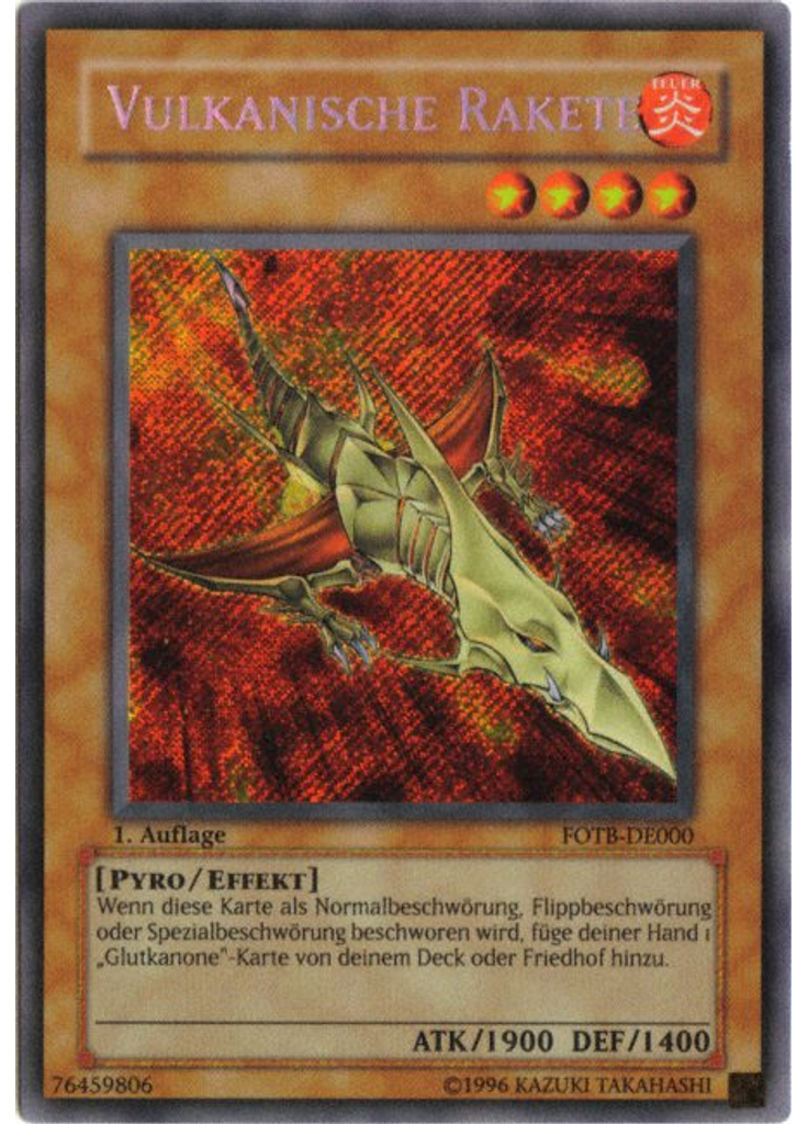 Vulkanische Rakete
