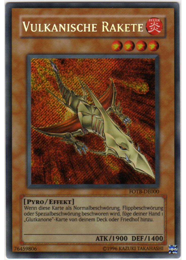 Vulkanische Rakete (Secret Rare Unlimited)