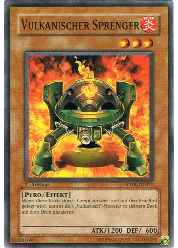 Vulkanischer Sprenger