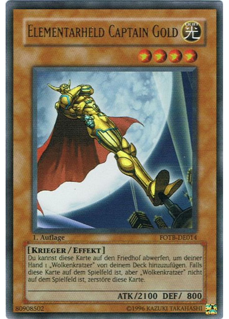 Elementar-HELD Captain Gold