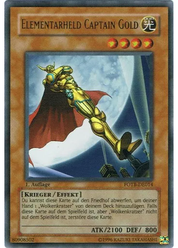Elementar-HELD Captain Gold