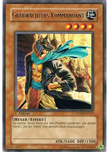 Grabwächters Kommandant