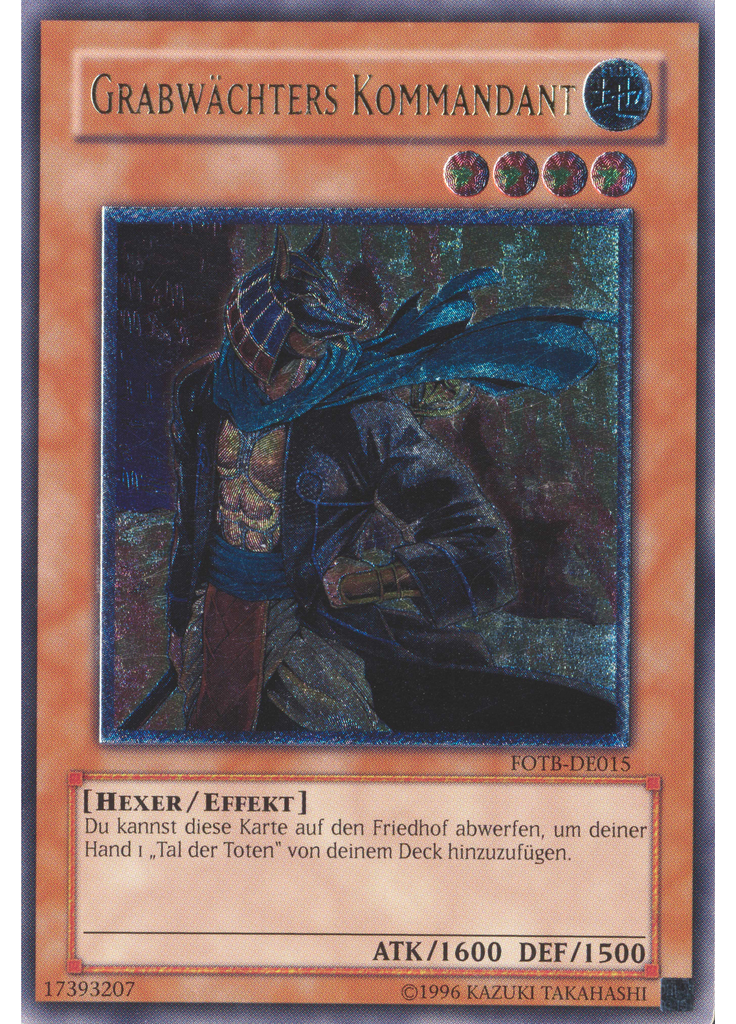 Grabwächters Kommandant (Ultimate Rare Unlimited)