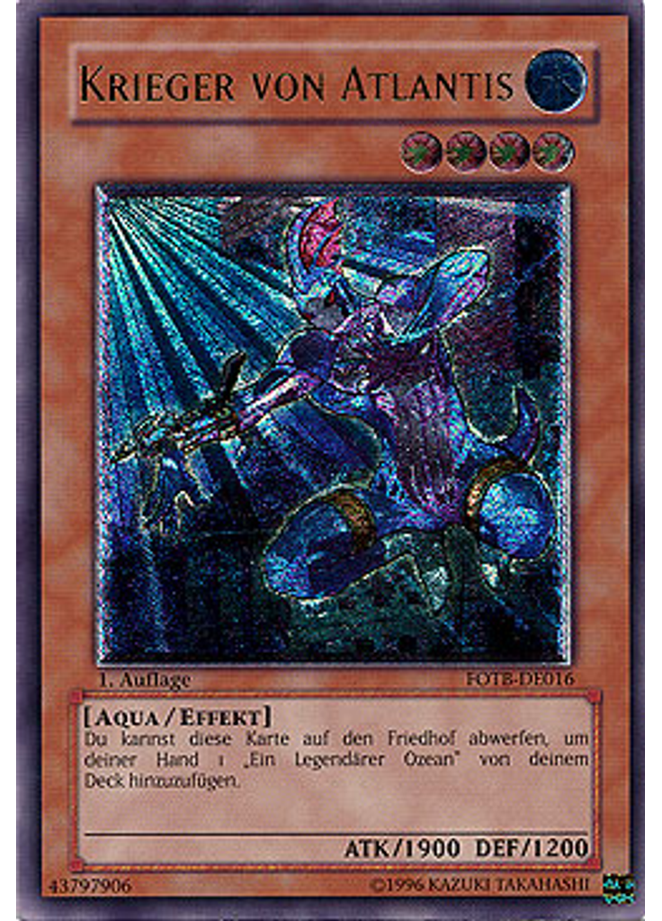 Krieger von Atlantis (Ultimate Rare 1st Edition)