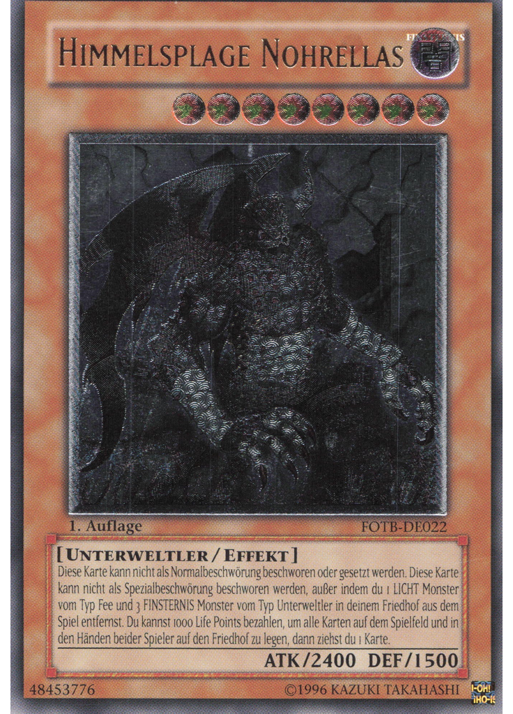 Himmelsplage Nohrellas (Ultimate Rare 1st Edition)