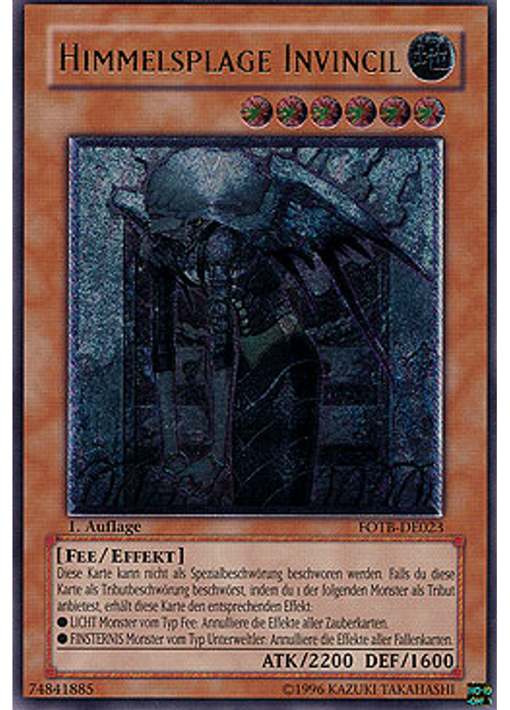 Himmelsplage Invincil (Ultimate Rare 1st Edition)
