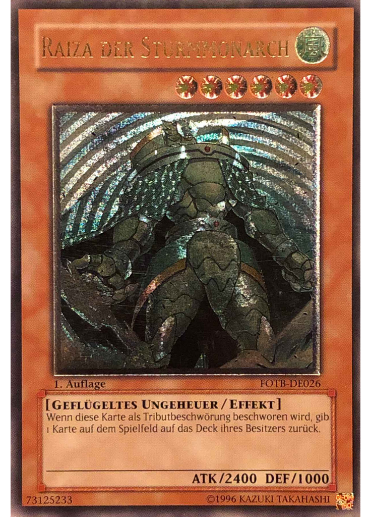 Raiza der Sturmmonarch (Ultimate Rare 1st Edition)