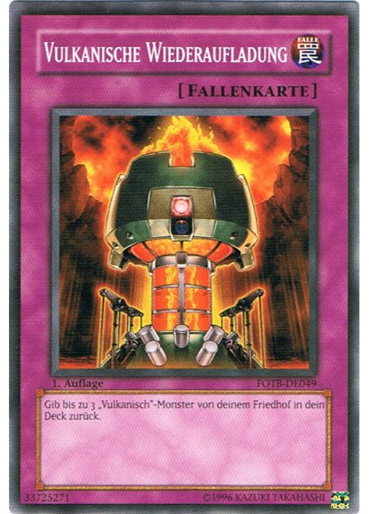 Vulkanische Wiederaufladung