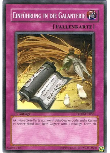 Einführung in die Galanterie