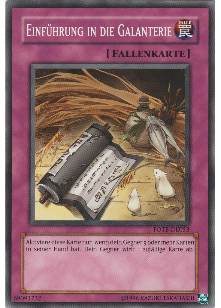 Einführung in die Galanterie (Common Unlimited)